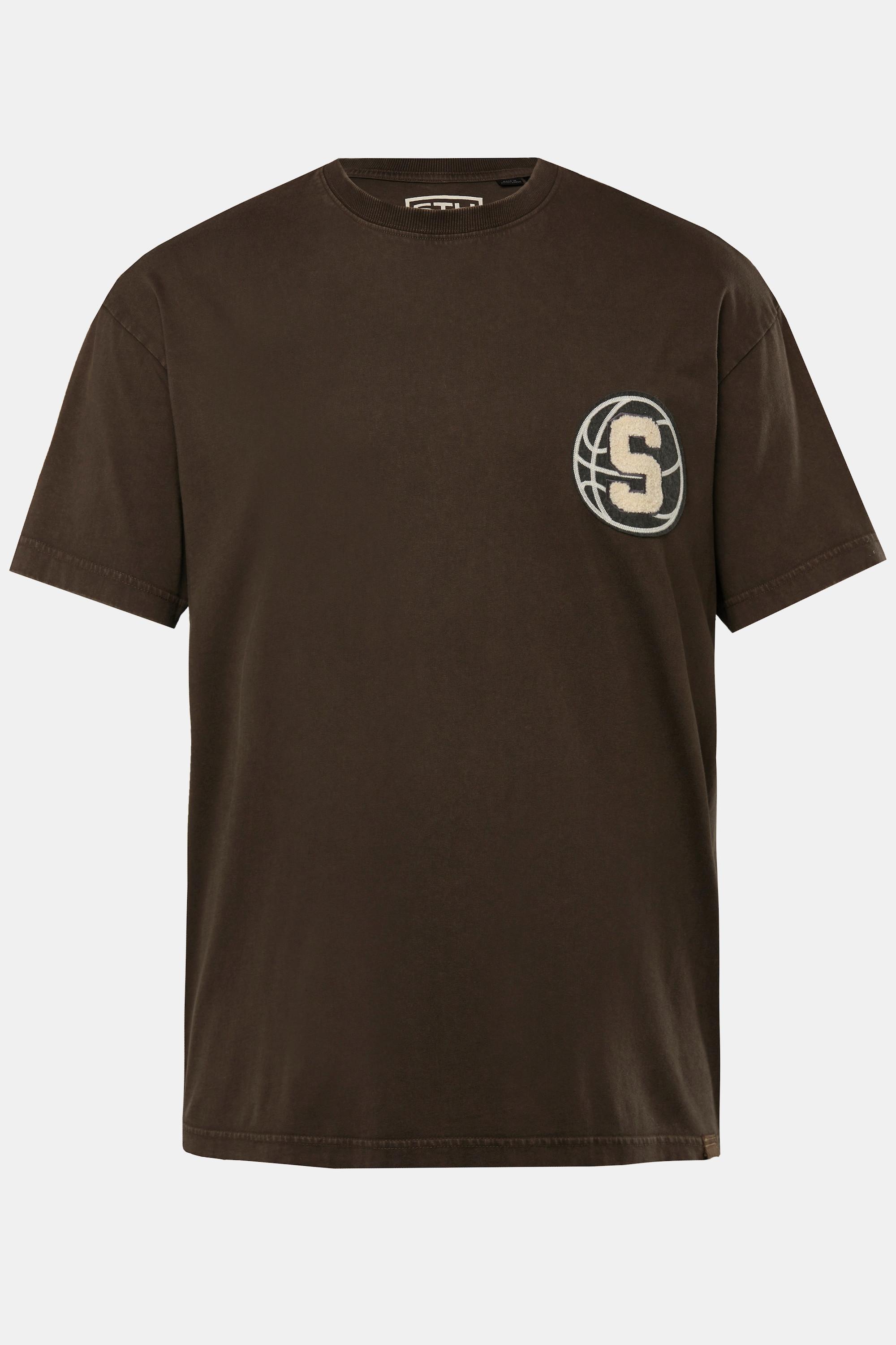 Sthuge Halbarm Vintage Look Oversized T-Shirt  