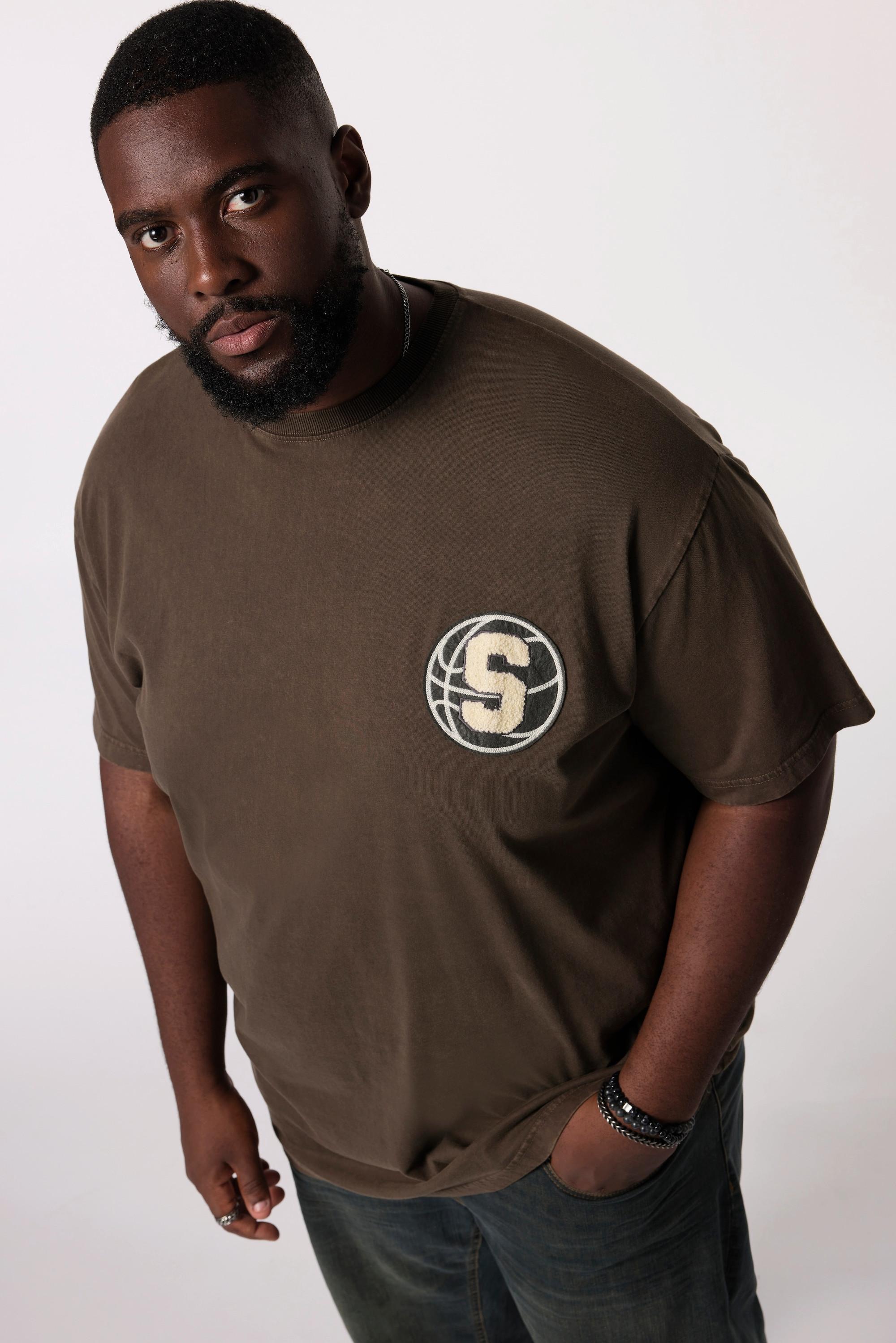 Sthuge Halbarm Vintage Look Oversized T-Shirt  