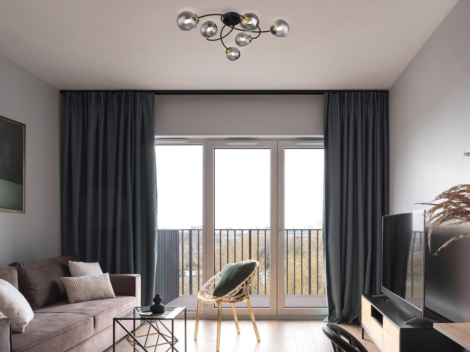 mutoni Deckenleuchte Jorge Metall  matt 6xG9  