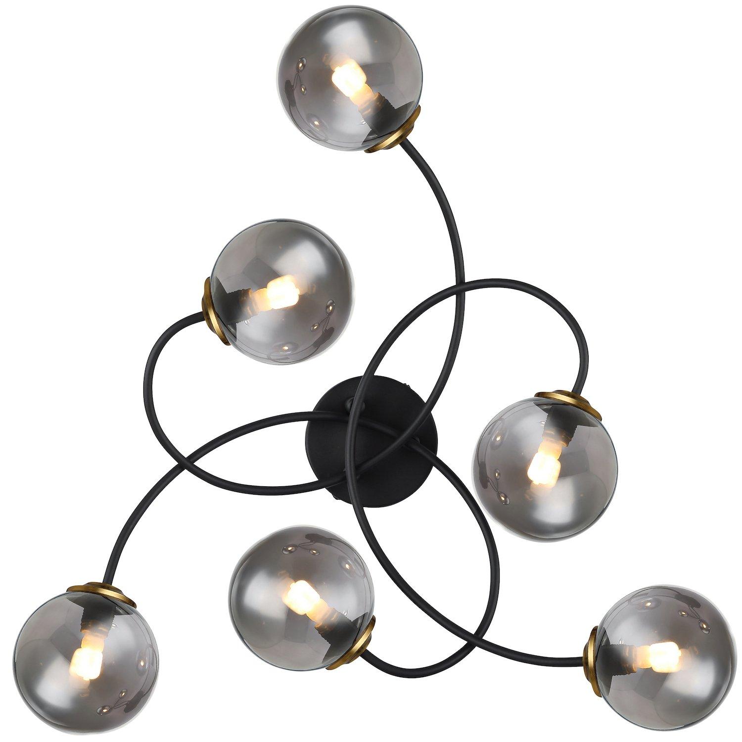 mutoni Deckenleuchte Jorge Metall  matt 6xG9  