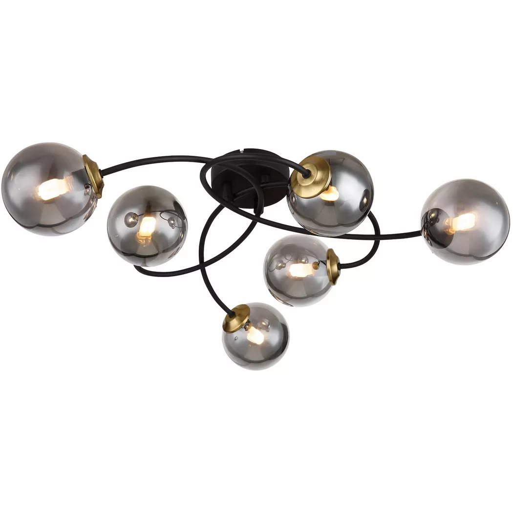 mutoni – Deckenleuchte Jorge Metall matt 6xG9, One Size, Multicolor