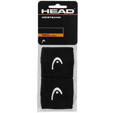 HEAD Poignet 2.5" noir (2 pcs)