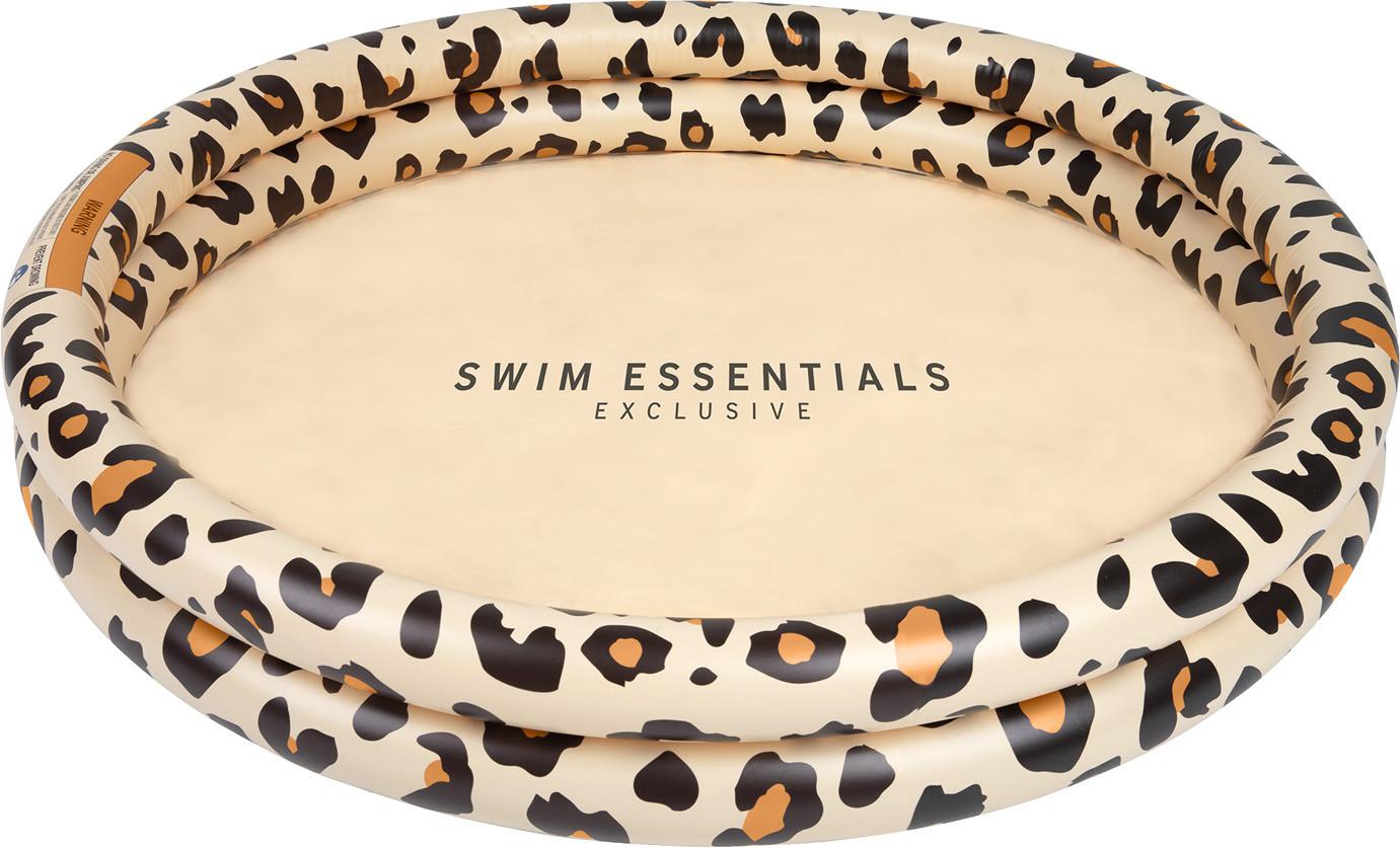 Swim Essentials  Baby Pool 100cm Beige Leopard 