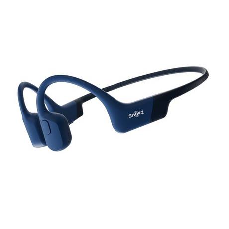 Shokz  Shokz OPENRUN Kopfhörer Kabellos Nackenband Sport Bluetooth Blau 