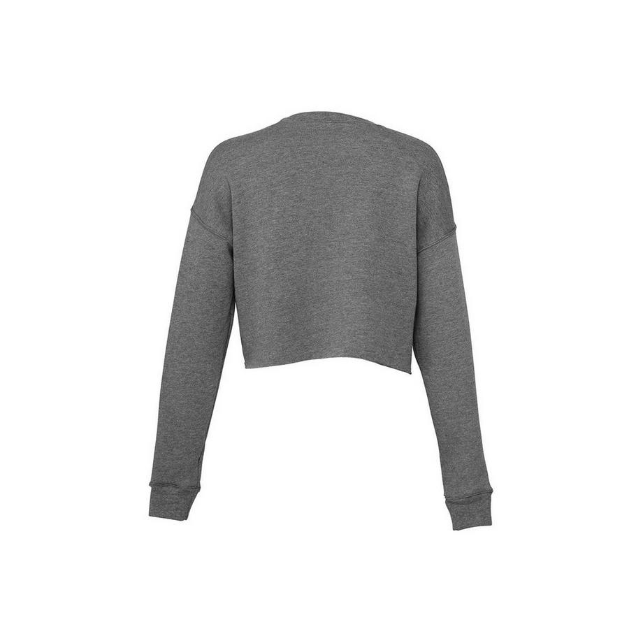 Bella + Canvas Kurz geschnittenes Sweatshirt  