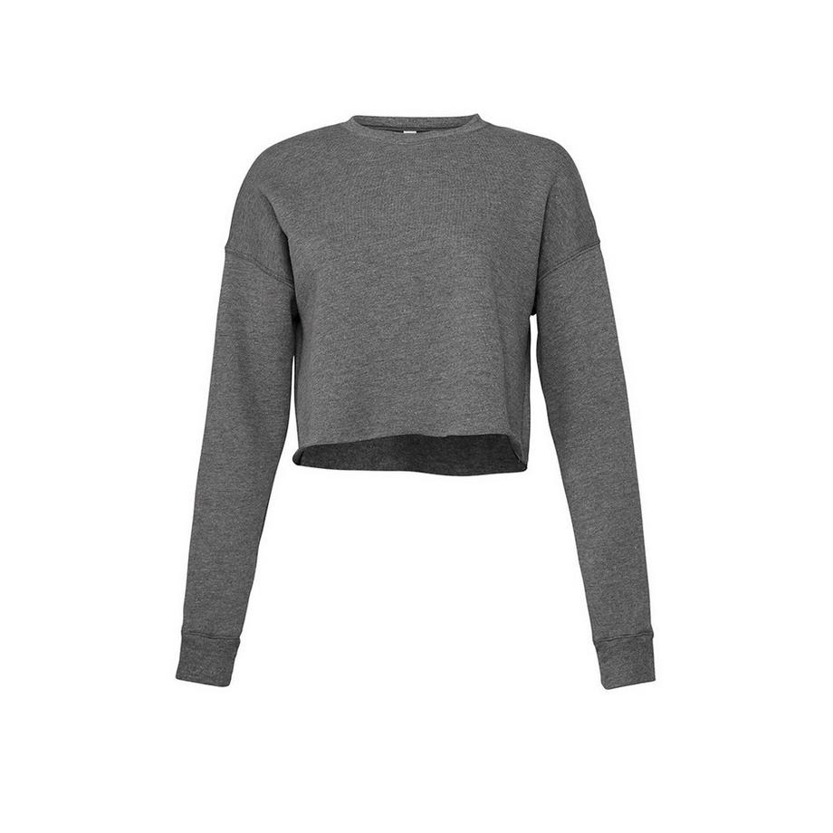 Bella + Canvas Kurz geschnittenes Sweatshirt  