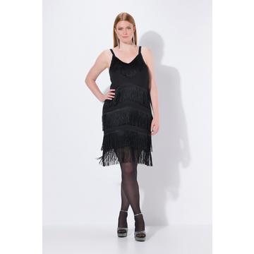 Fransenkleid, ärmellos