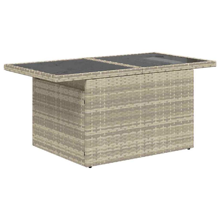 VidaXL Ensemble de canapé de jardin poly rattan  