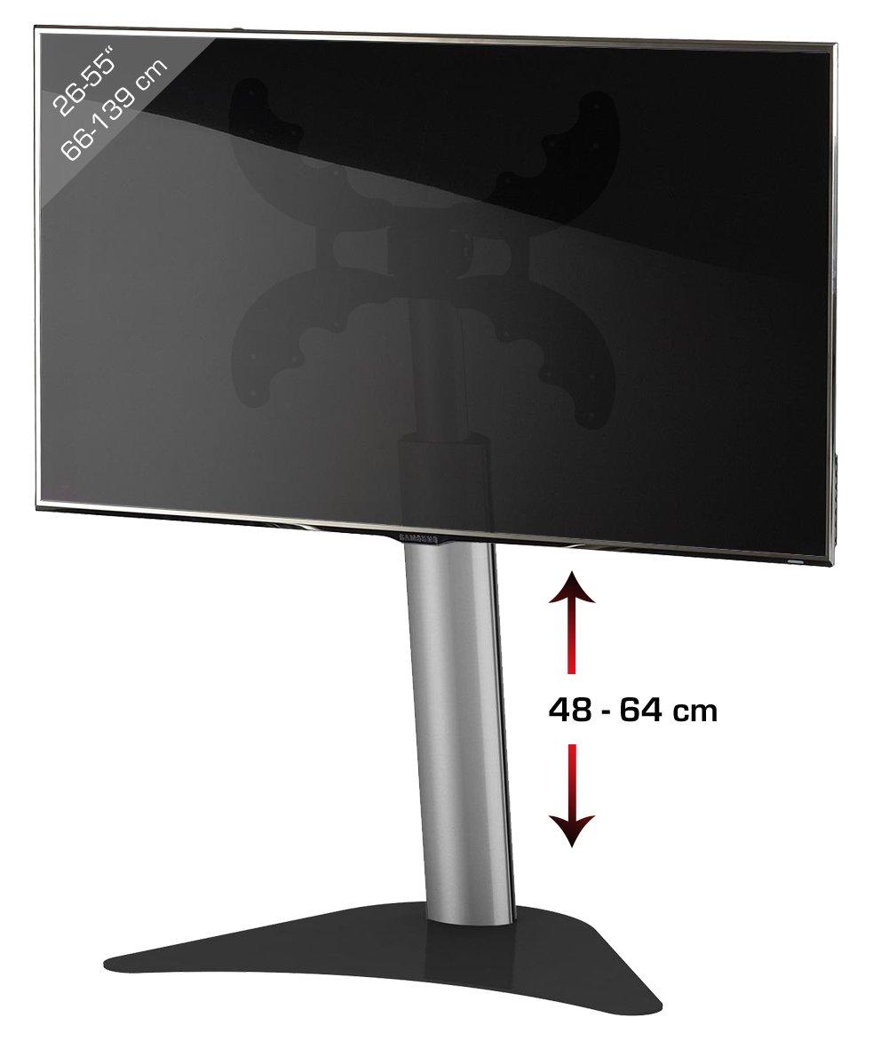 VCM Universal TV Fernseh Ständer Standfuß Fernsehständer Alu höhenverstellbar Coscal  