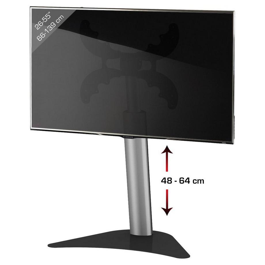 VCM Universal TV Fernseh Ständer Standfuß Fernsehständer Alu höhenverstellbar Coscal  