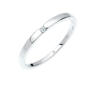 Elli  Ring Verlobungsring Klassiker Diamant (0.015 Ct.) 