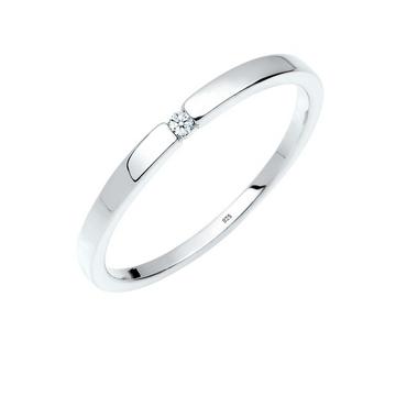 Ring Verlobungsring Klassiker Diamant (0.015 Ct.)
