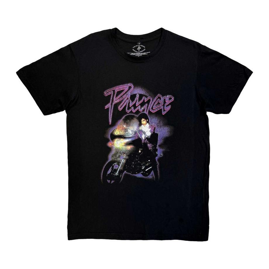 T-ShirtPurple Rain Logo Outline