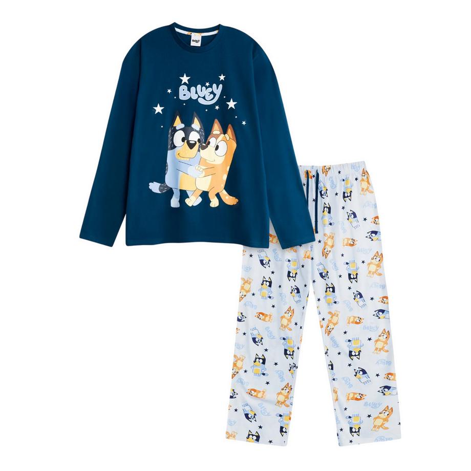 Bluey  Family Set Pigiama Lungo 