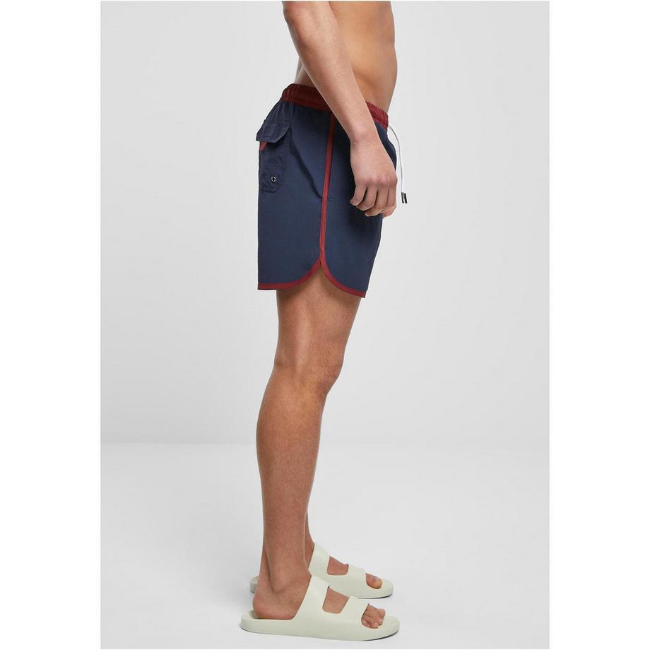 URBAN CLASSICS Pantaloncini da bagno retrò  