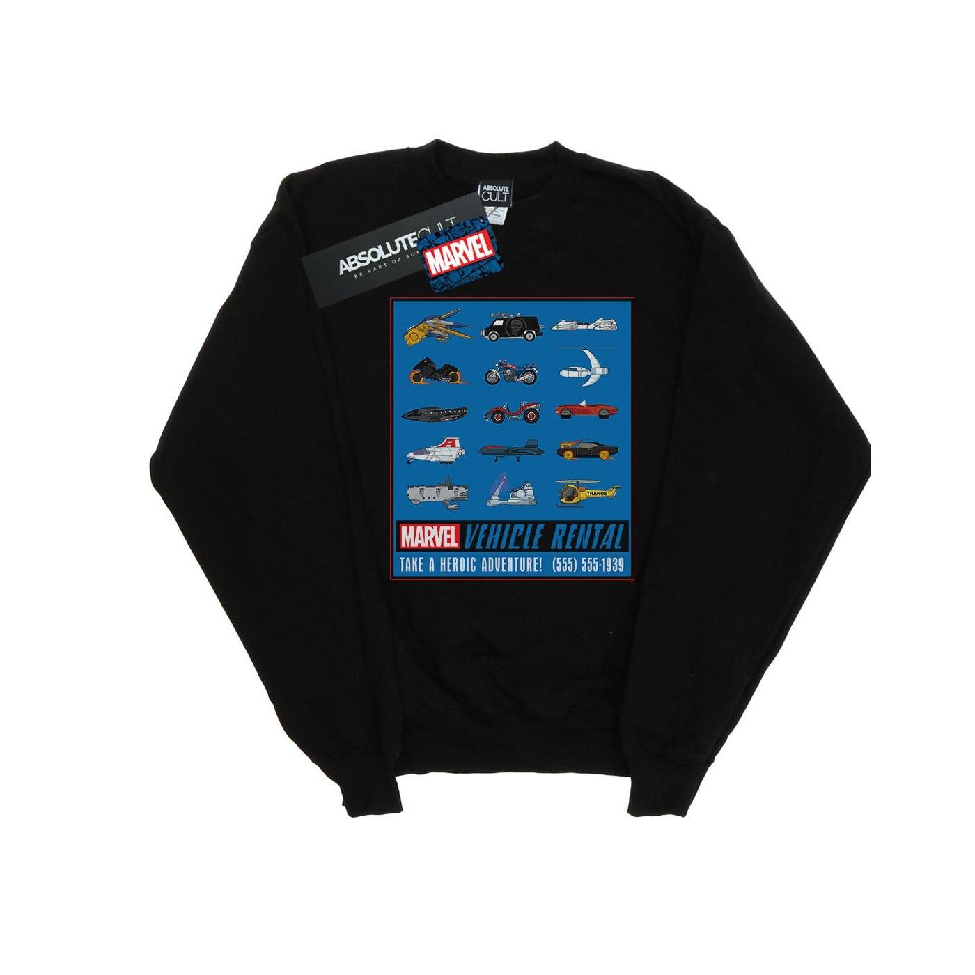 MARVEL  Vehicle Rentals Sweatshirt 