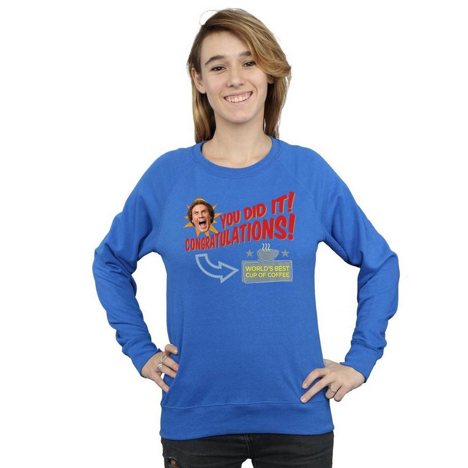 Elf World's Best Coffee Sweatshirt  