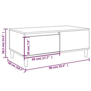 VidaXL Couchtisch holzwerkstoff  