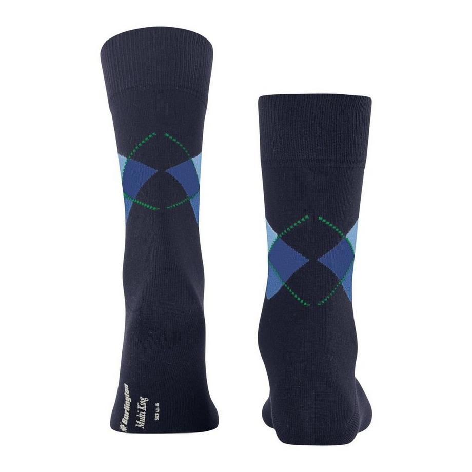 Burlington Multi King Argyle Socken  