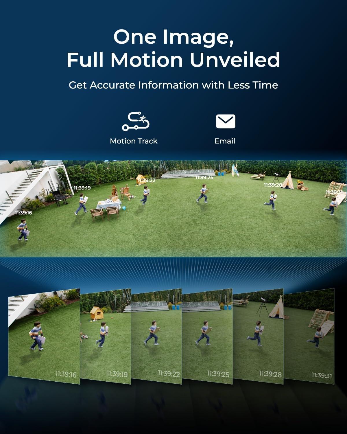 Reolink  Reolink Duo P750 2x 4K 180° PoE- Caméra 