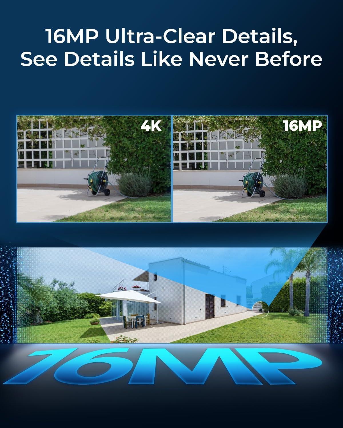 Reolink  Reolink Duo P750 2x 4K 180° PoE- Caméra 