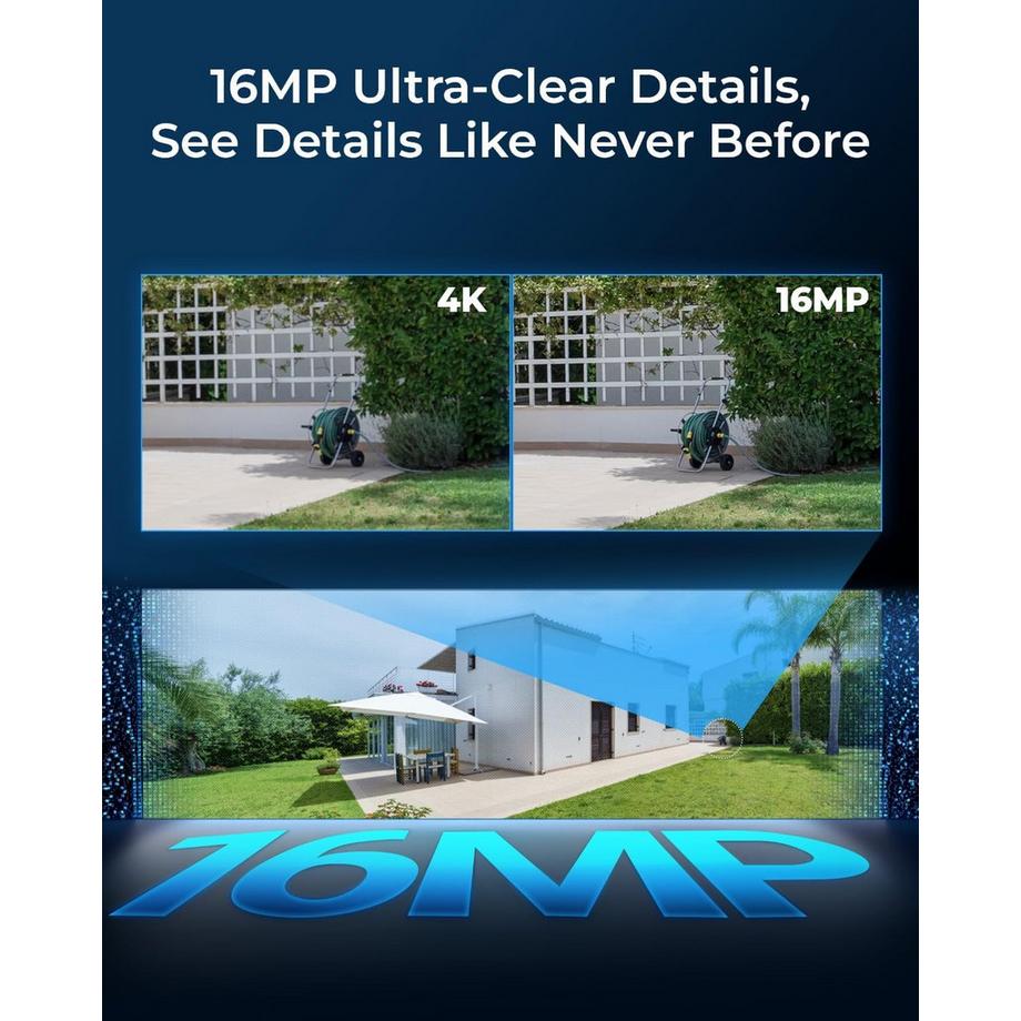 Reolink  Reolink Duo P750 2x 4K 180° PoE- Caméra 