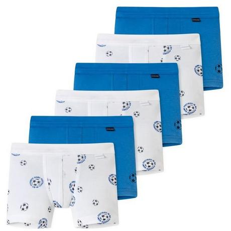 Schiesser  À fines côtes Coton bio - lot de 6 - Boxers 