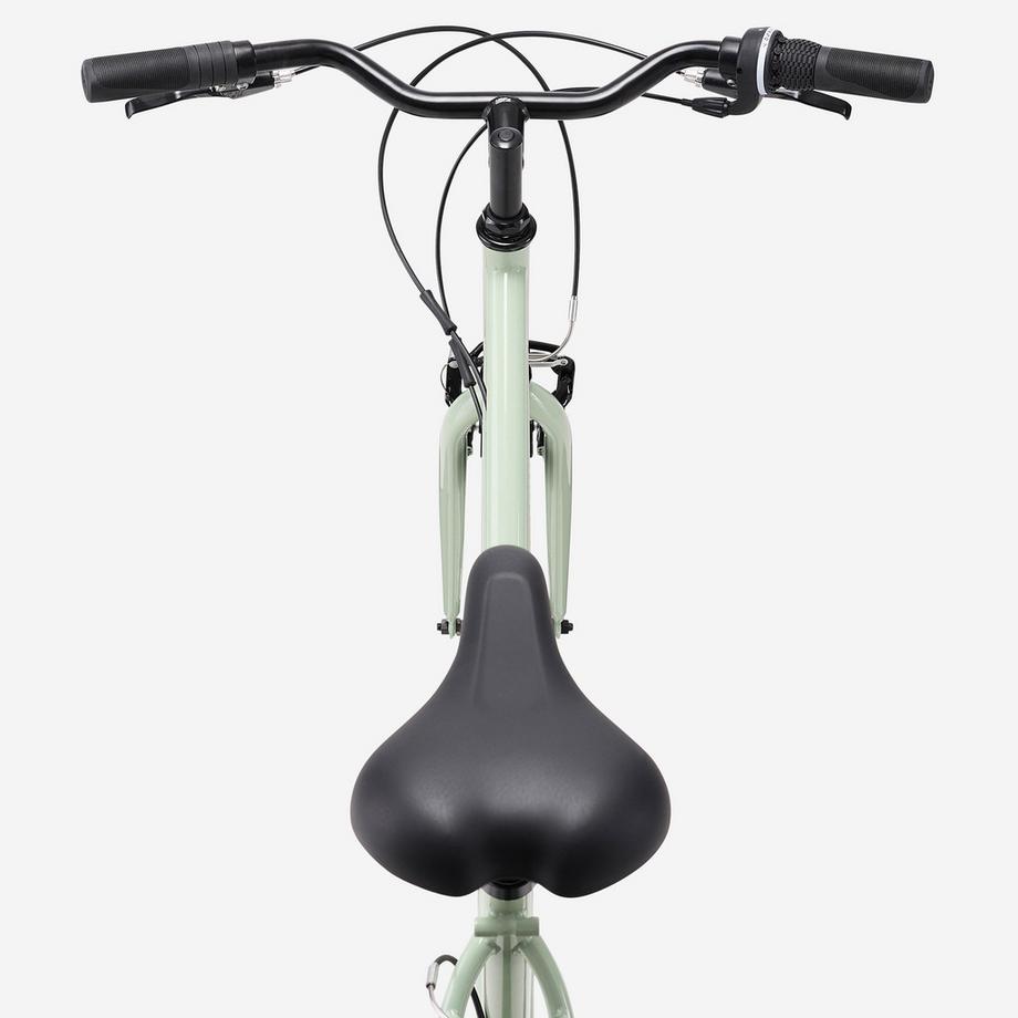 ROCKRIDER  Trekkingbike mit niedrigem Rahmen, EXPL 50 Grün 