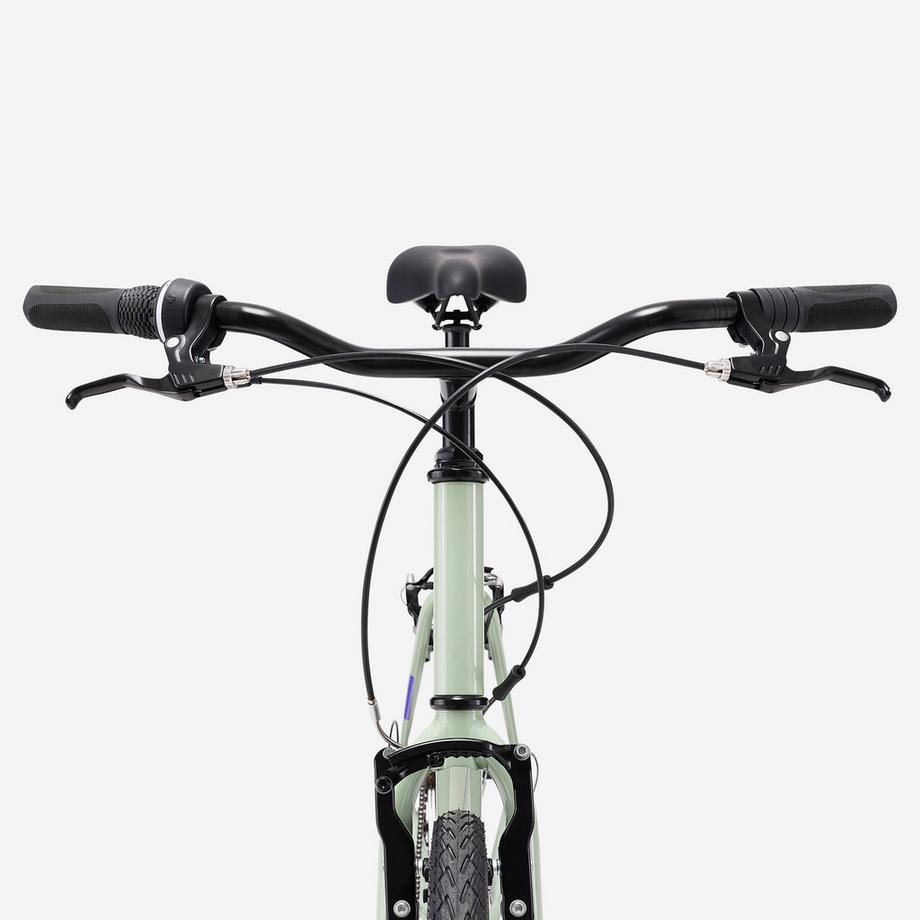 ROCKRIDER  Trekkingbike mit niedrigem Rahmen, EXPL 50 Grün 