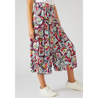 Damart  Jupe-culotte, avec ceinture à passants, tissu 100% viscose. 