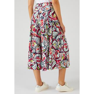 Damart  Jupe-culotte, avec ceinture à passants, tissu 100% viscose. 