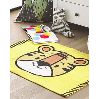Beliani Tapis enfant en Coton Moderne RANCHI  