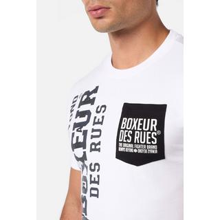 BOXEUR DES RUES  T-Shirt Short Sleeve Tee With Pocket 