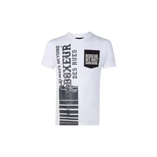 BOXEUR DES RUES  T-Shirt Short Sleeve Tee With Pocket 