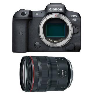 Canon  Canon EOS R5 (RF 24-105 f/4L) Kit (ohne Adapter) 