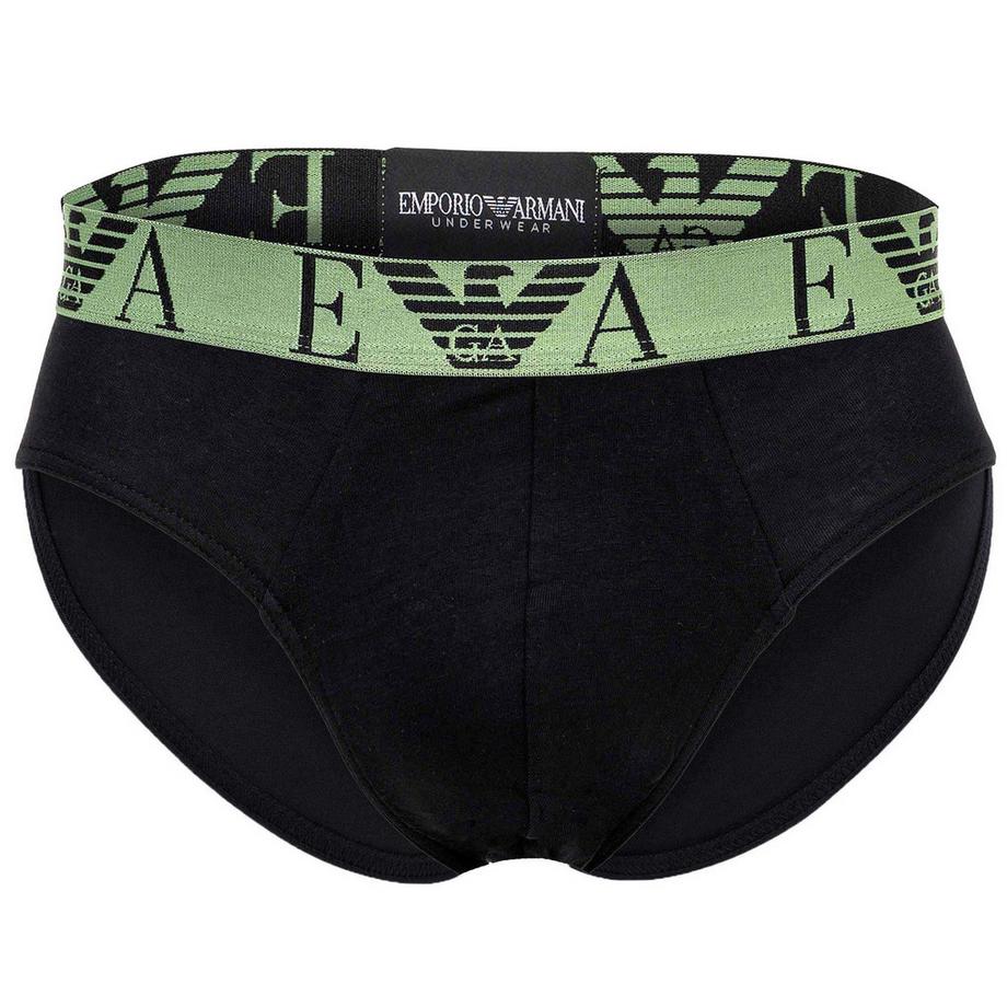EMPORIO ARMANI Slip Sculptant Monogramme Audacieux Pack de 3  