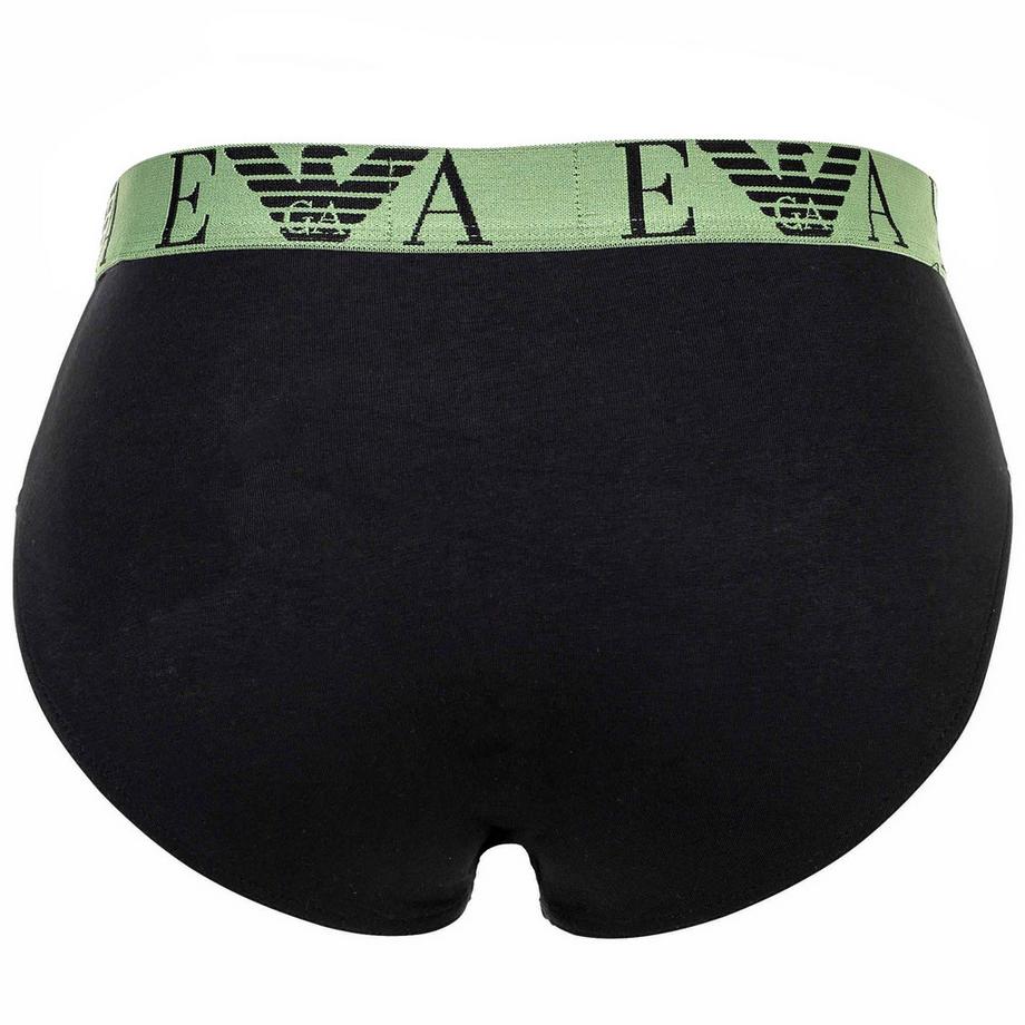 EMPORIO ARMANI Slip Sculptant Monogramme Audacieux Pack de 3  