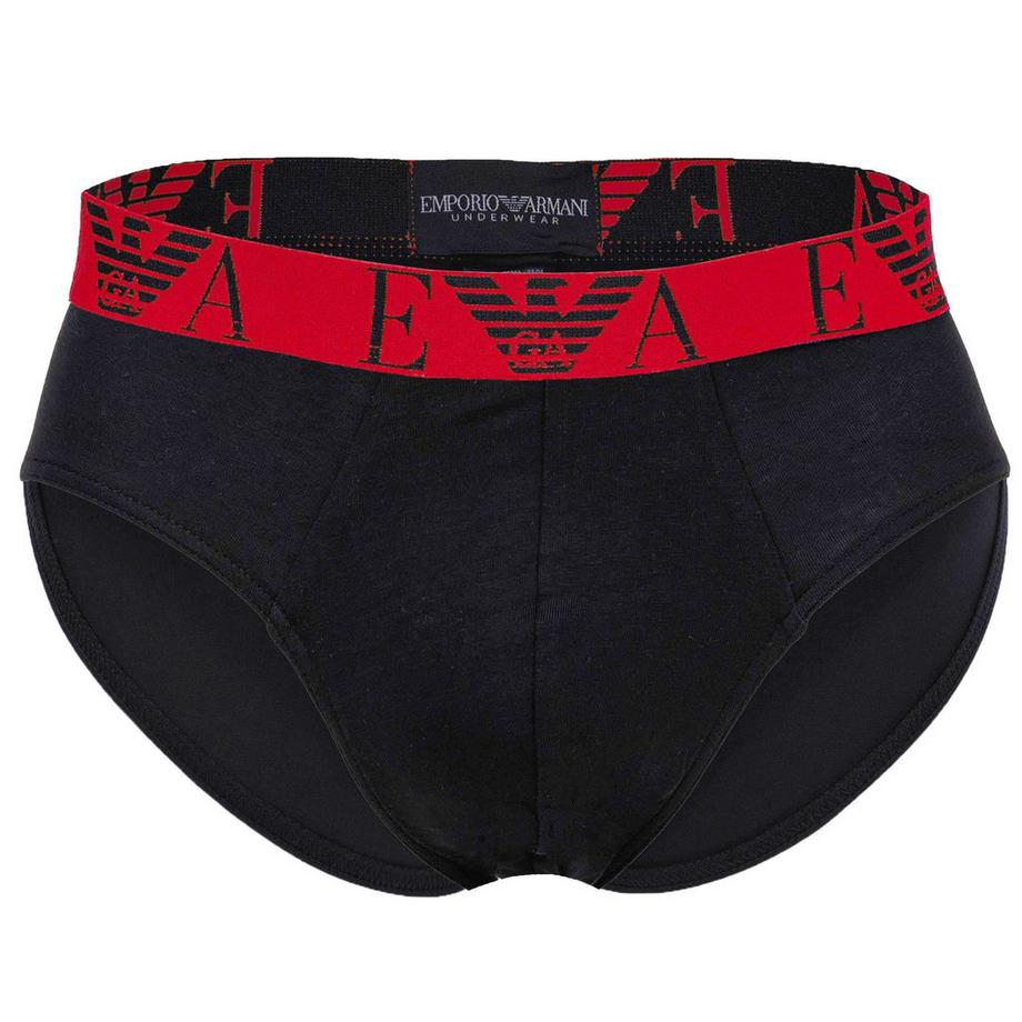 EMPORIO ARMANI Slip Sculptant Monogramme Audacieux Pack de 3  