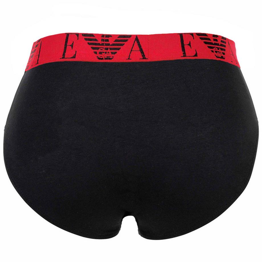 EMPORIO ARMANI Slip Sculptant Monogramme Audacieux Pack de 3  
