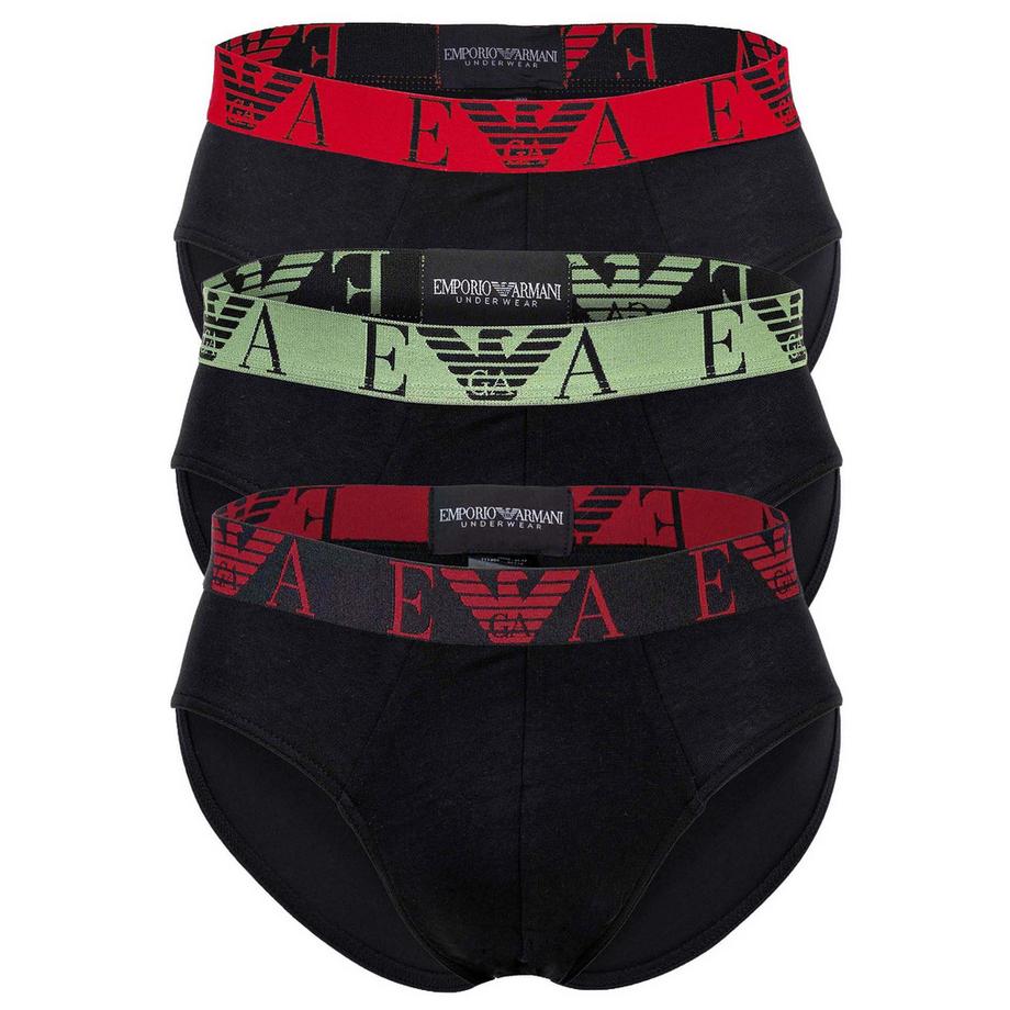 Slip  Paquet de 3 Conforme à la silhouette-Bold Monogram