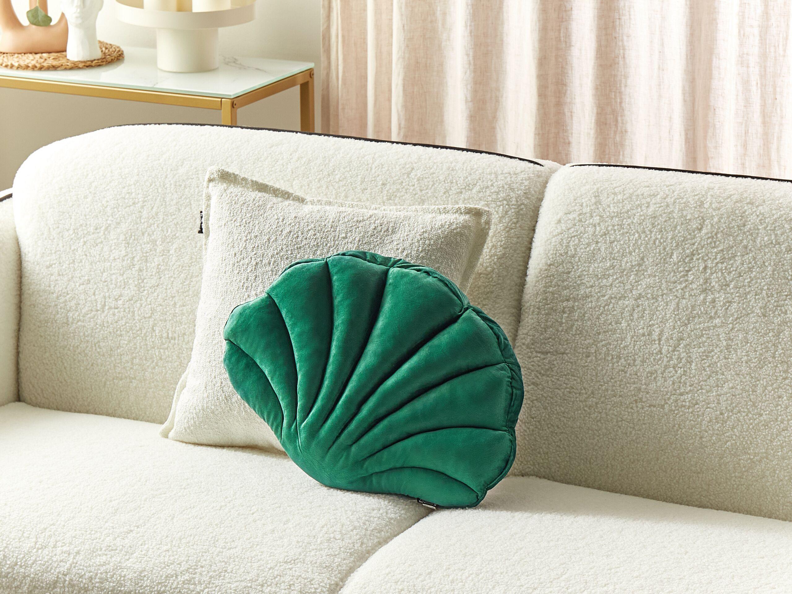 Beliani Coussin en Velours Moderne CONSOLIDA  