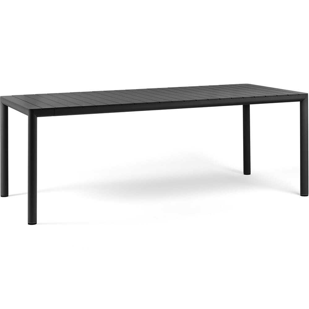 NARDI outdoor Table de jardin Tevere anthracite 211x100  