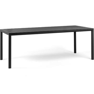 Table de jardin Tevere anthracite 211x100