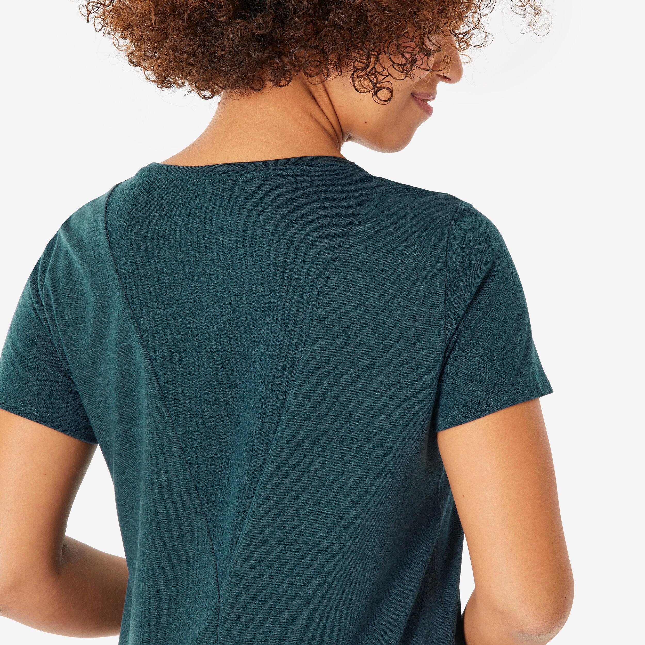 QUECHUA  Kurzarmshirt  Regular Fit Baumwolle 