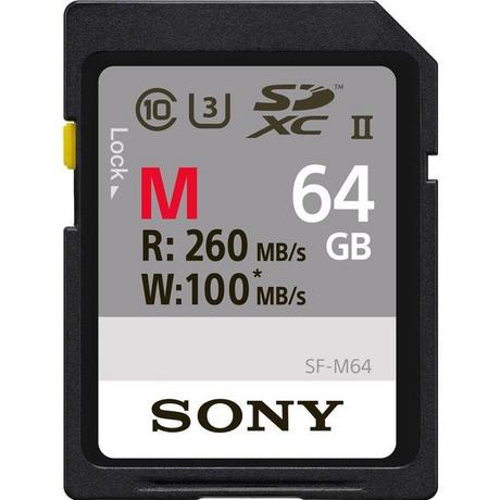 SONY  PRO SDXC UHS-II 64GB / 260MB/s 
