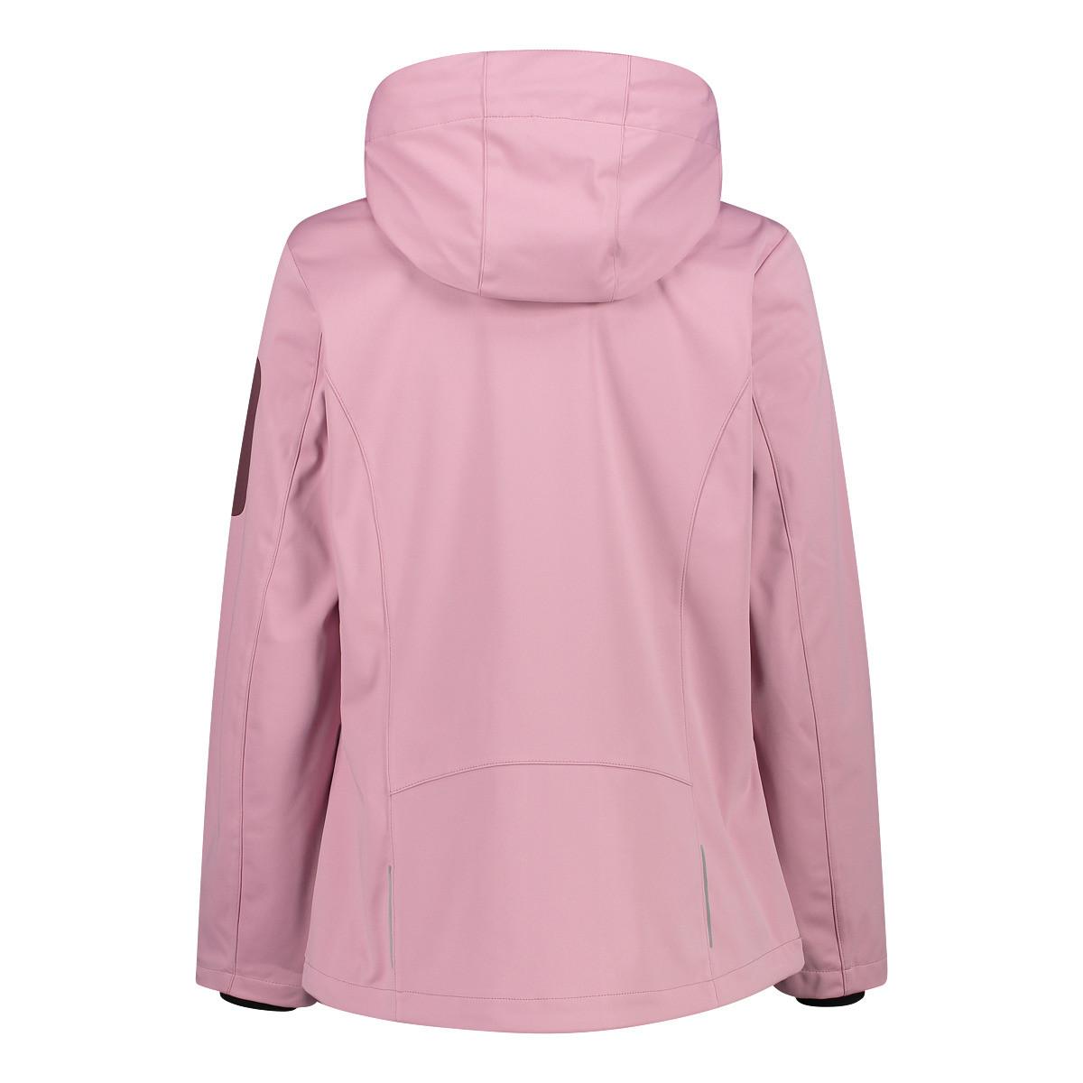 CMP  damen regenjacke mit abnehmbarer kapuze 