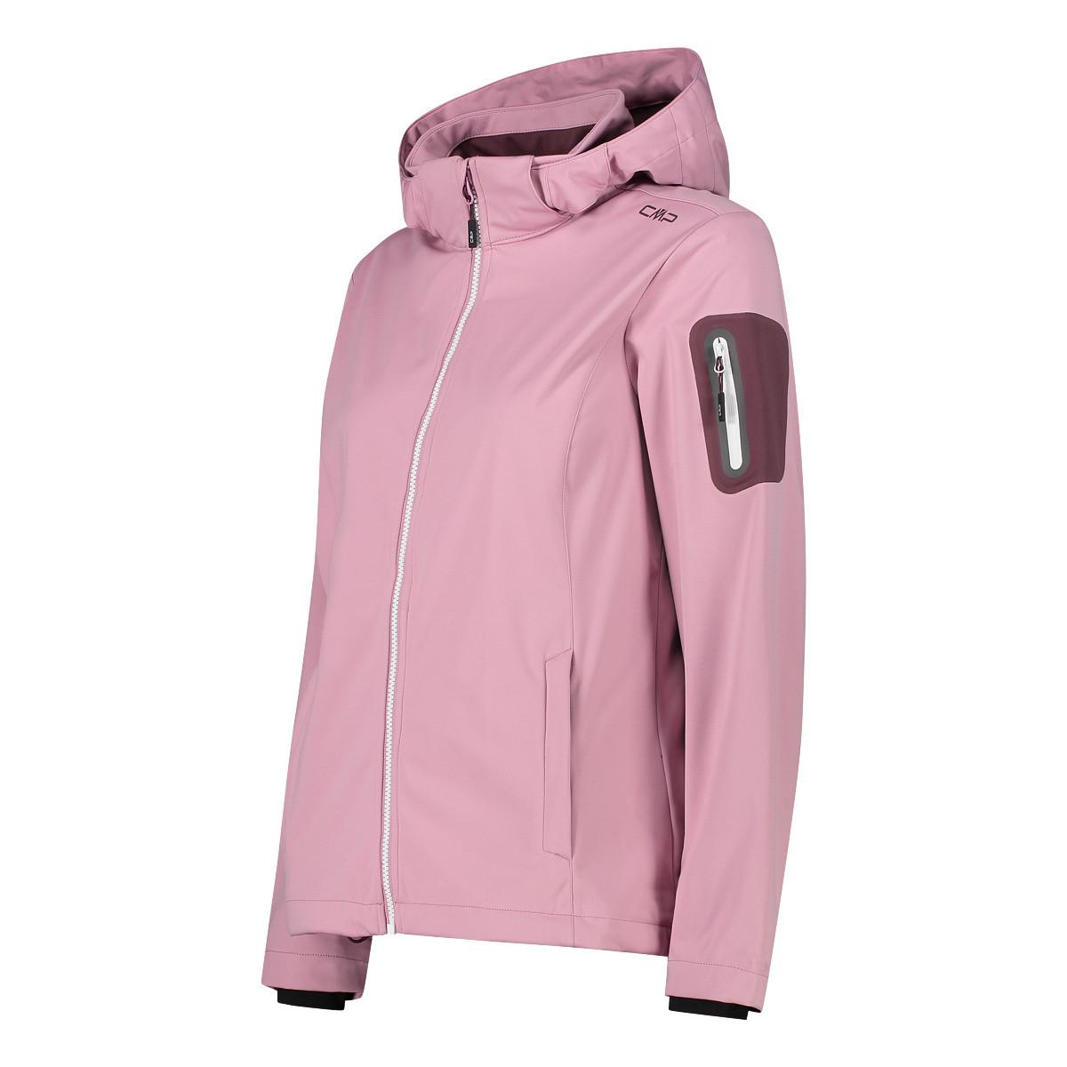 CMP  damen regenjacke mit abnehmbarer kapuze 