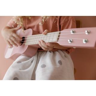 Little Dutch  Guitare rose 