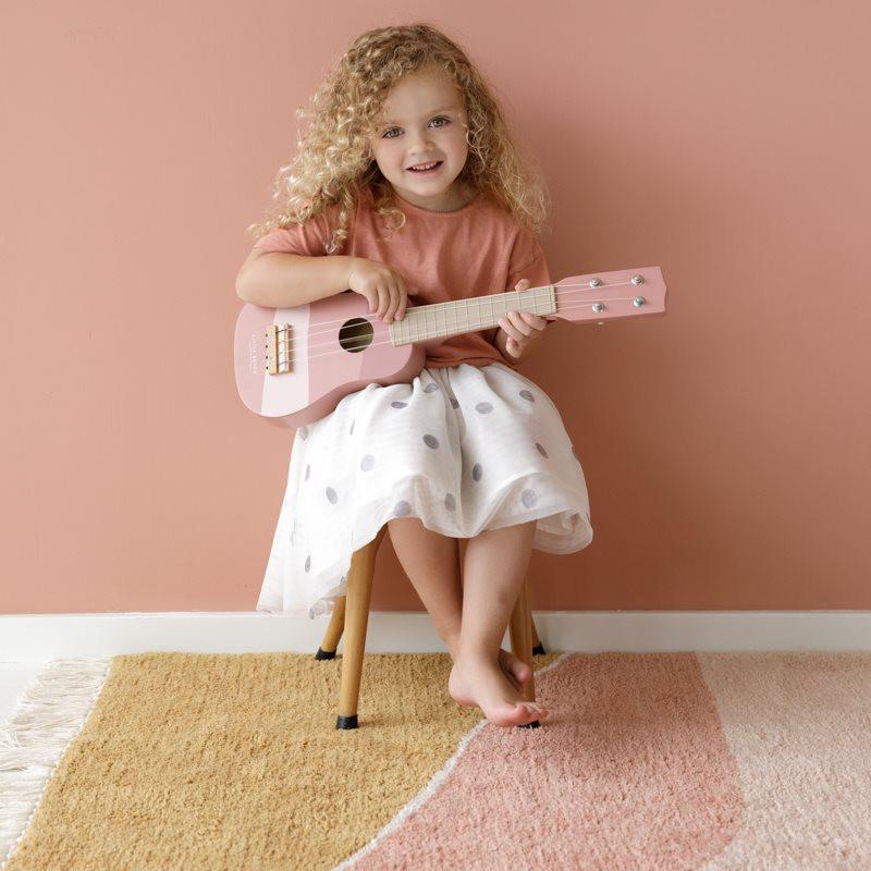 Little Dutch  Guitare rose 