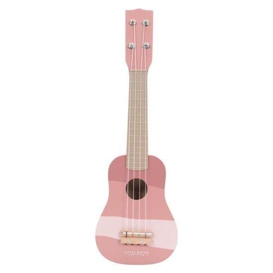 Little Dutch  Guitare rose 